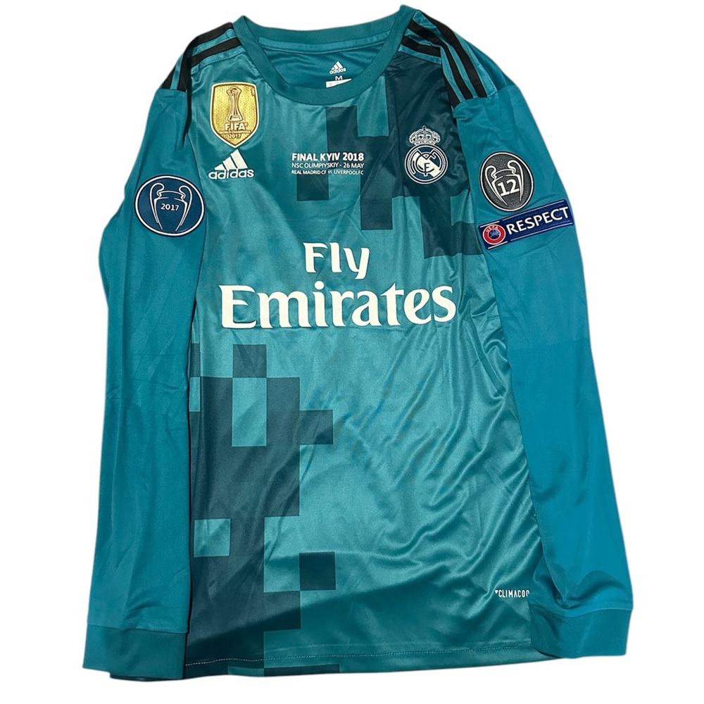 2017 Real Madrid FS third kit with UCL. Cristiano Ronaldo soccer football jersey